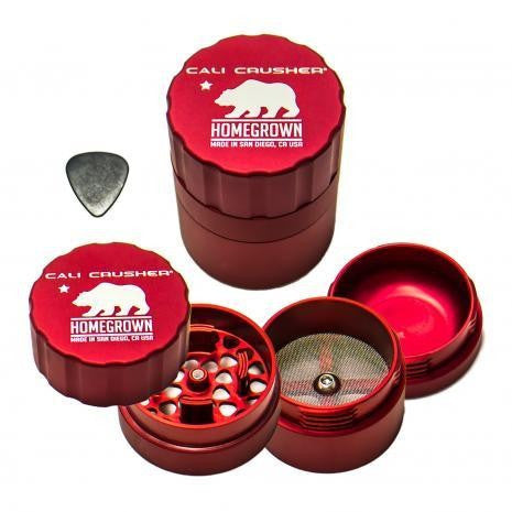Cali Crusher Homegrown Grinder 2.5in 4 Piece by Cali Crusher