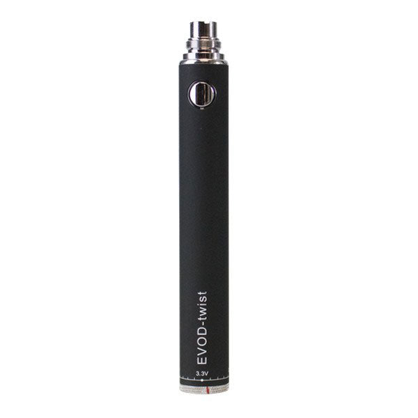EVOD Twist VV 510 Battery 1300mAh (Variable Voltage) for Sale | SlickVapes EVOD Twist VV 510 Battery 1300mAh (Variable Voltage) for Sale | SlickVapes