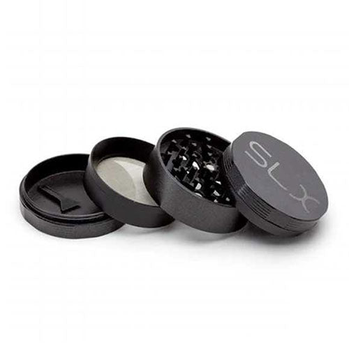 SLX Grinder Version 2.0 Ceramic Non-Stick (4 Piece - 2" Pocket) - Black