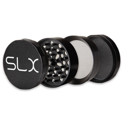 SLX Grinder Version 2.0 Ceramic Non-Stick (4 Piece - 2" Pocket) - Black