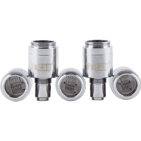 Yocan Evolve Replacement Dual Quartz Coils (5 Pack)