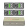Yocan Trio Replacement Pods (Pack of 4)
