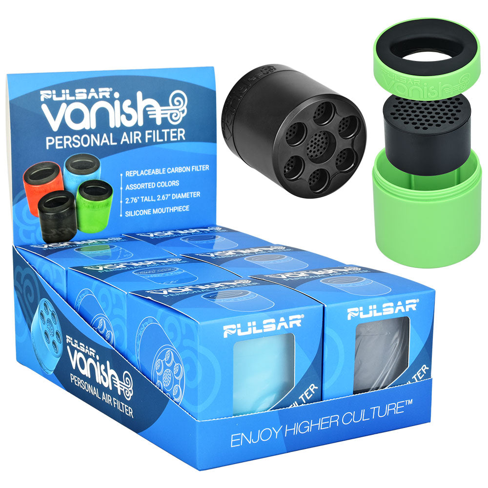Pulsar Vanish Personal Air Filter | 2.75" x 2.3" - Slick Vapes