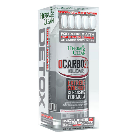 Herbal Clean QCarbo20 Clear | 20oz - Slick Vapes