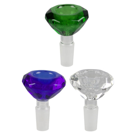 Diamond Herb Slides | 14mm Male - Slick Vapes