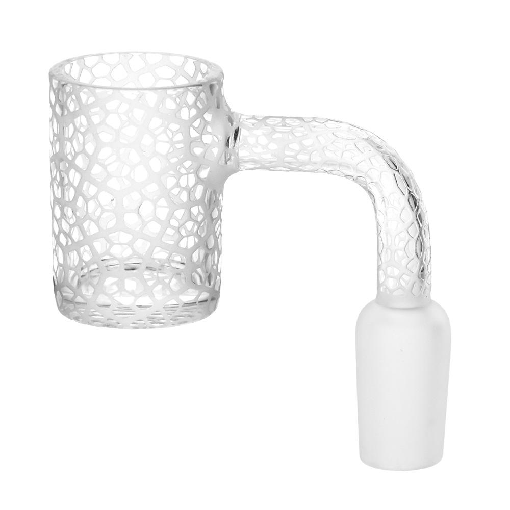 Pulsar Cellular Mosaic Etched Quartz Banger - Slick Vapes