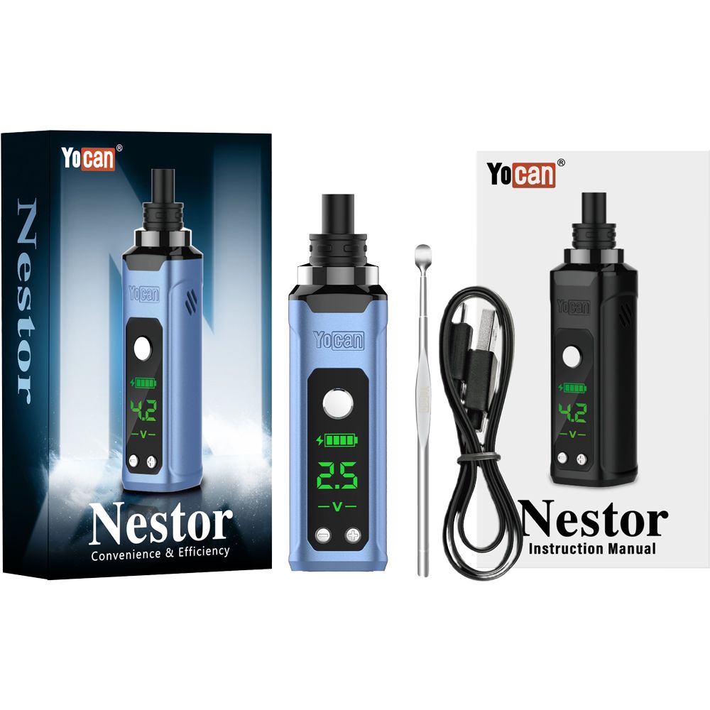 Yocan Nestor Variable Voltage Wax Vaporizer | 900mAh - Slick Vapes