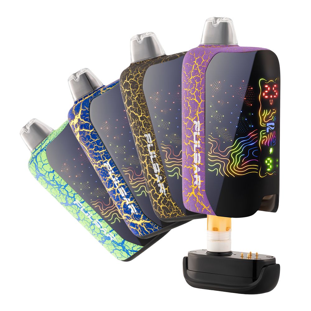 Pulsar 510 DL 6.0 Precision Voltage Control LCD Screen Vape Bar | Crackle Series | 1000mAh