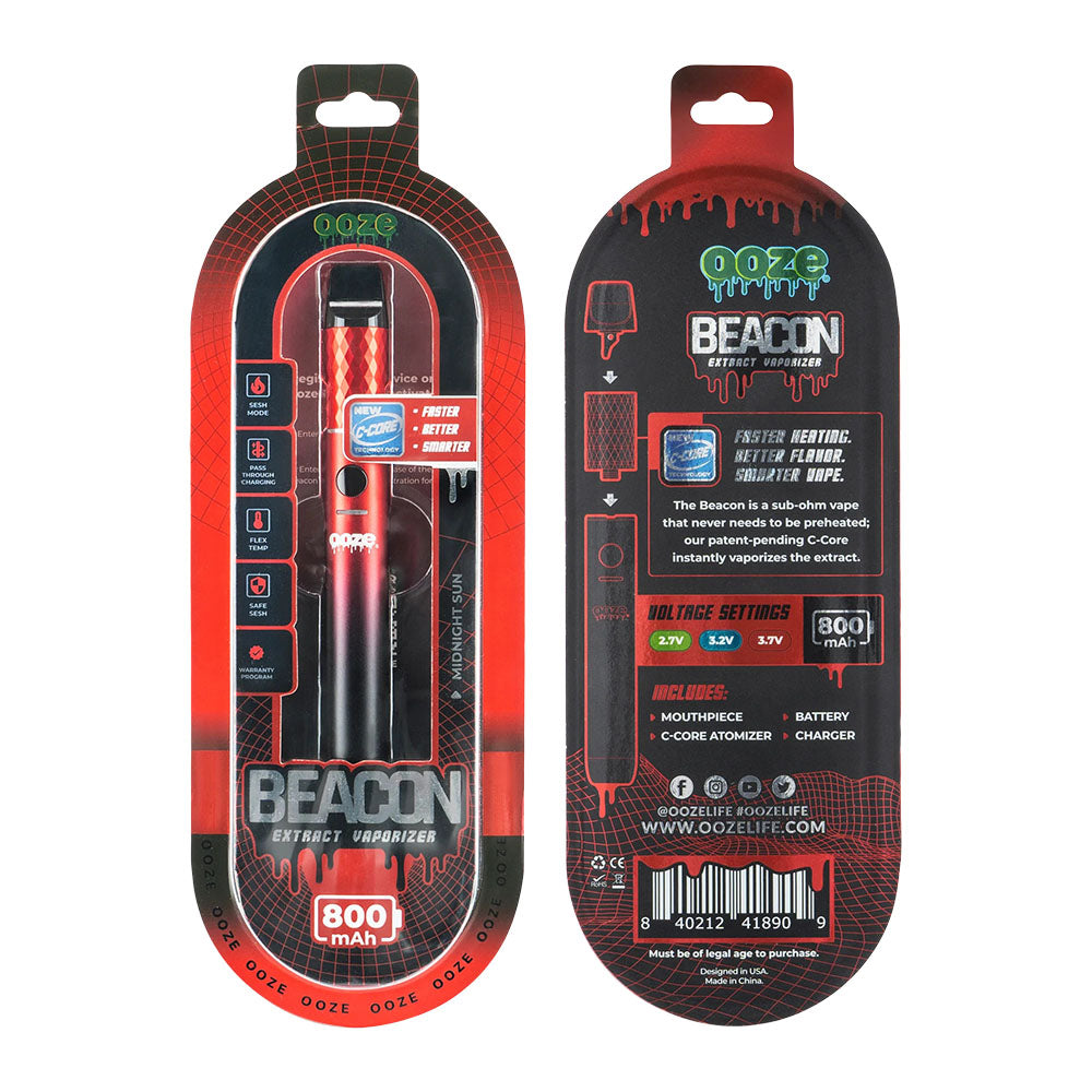 Ooze Beacon Slim Wax Pen | 800mAh - Slick Vapes