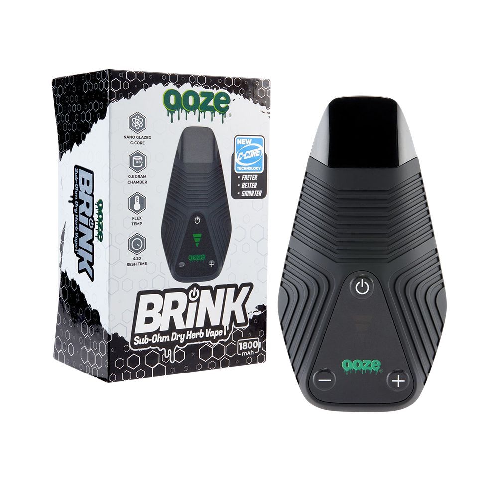 Ooze Brink Dry Herb Vaporizer | 1800mAh - Slick Vapes