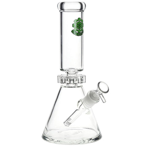 SeshGear Spinner Beaker Glass Water Pipe - 11.75" / 14mm F - Slick Vapes
