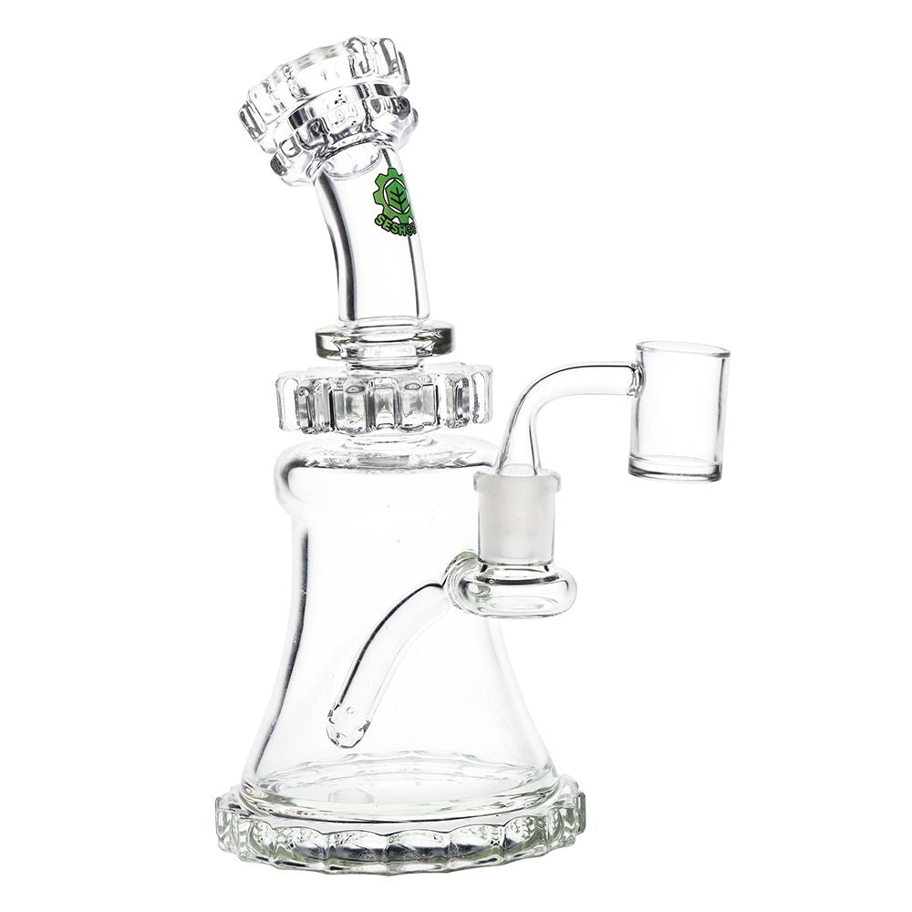 SeshGear Spinner Glass Dab Rig w/ Banger - 8.5" / 14mm F - Slick Vapes
