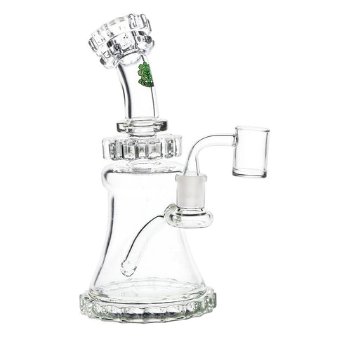 SeshGear Spinner Glass Dab Rig w/ Banger - 8.5" / 14mm F - Slick Vapes