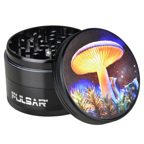 Pulsar Artist Series Grinder | Mystical Mushroom - Slick Vapes