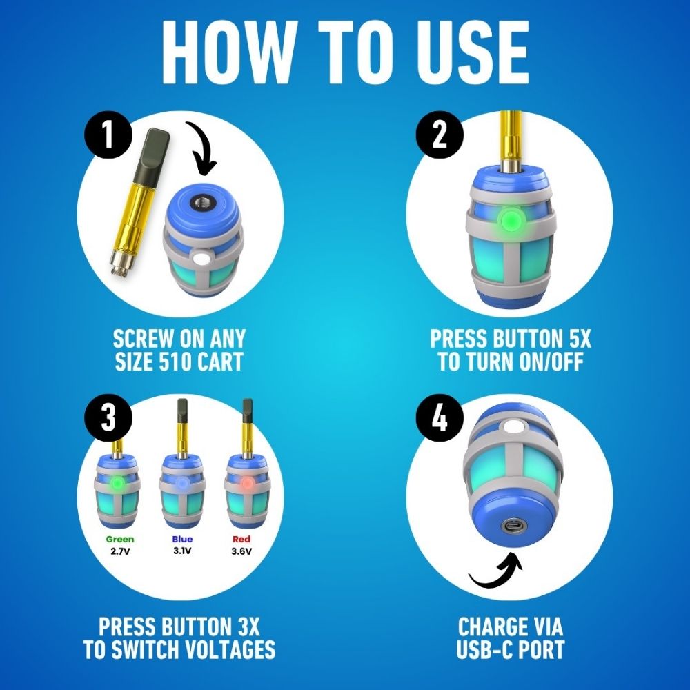 chugjamin discreet 510 batteries