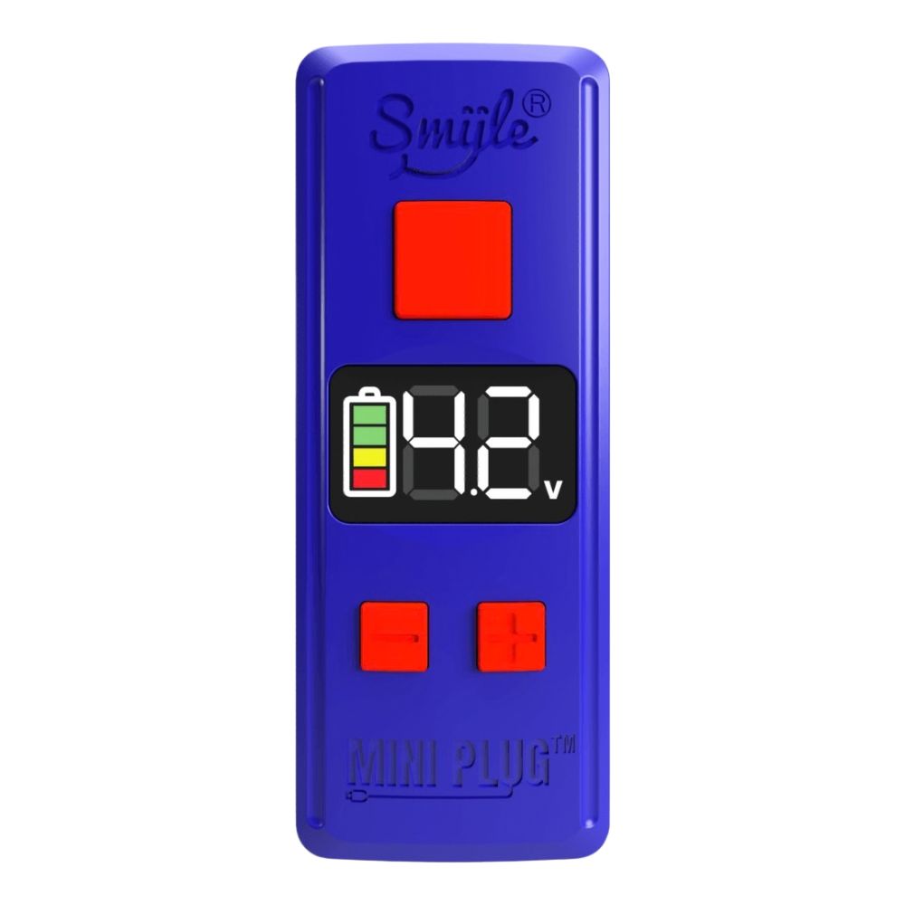 Mini Plug 510 Cart Battery with Built-in USB-C Cable - Slick Vapes