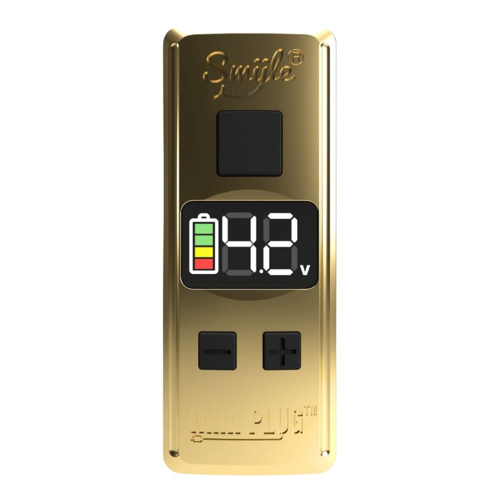 Mini Plug 510 Cart Battery with Built-in USB-C Cable - Slick Vapes