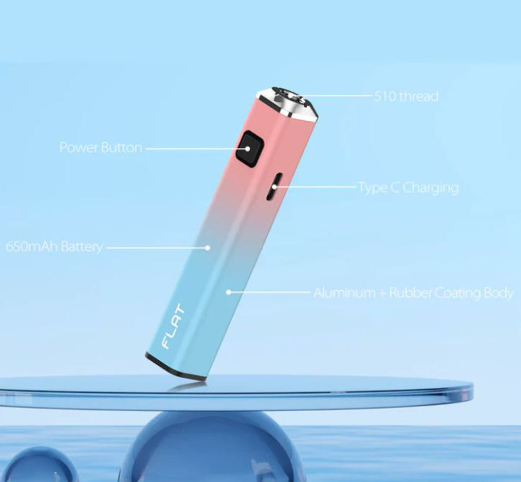 Yocan FLAT Series Dab Pen Battery for Sale | SlickVapes Yocan FLAT Series Dab Pen Battery for Sale | SlickVapes