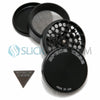Space Case Grinders / Sifter 4 Piece (Medium 2.5") - Titanium by Space Case