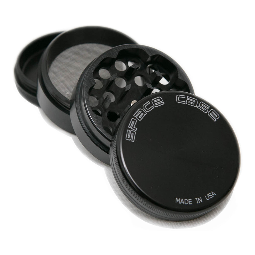Space Case Grinders / Sifter 4 Piece (Small 2") Titanium for Sale