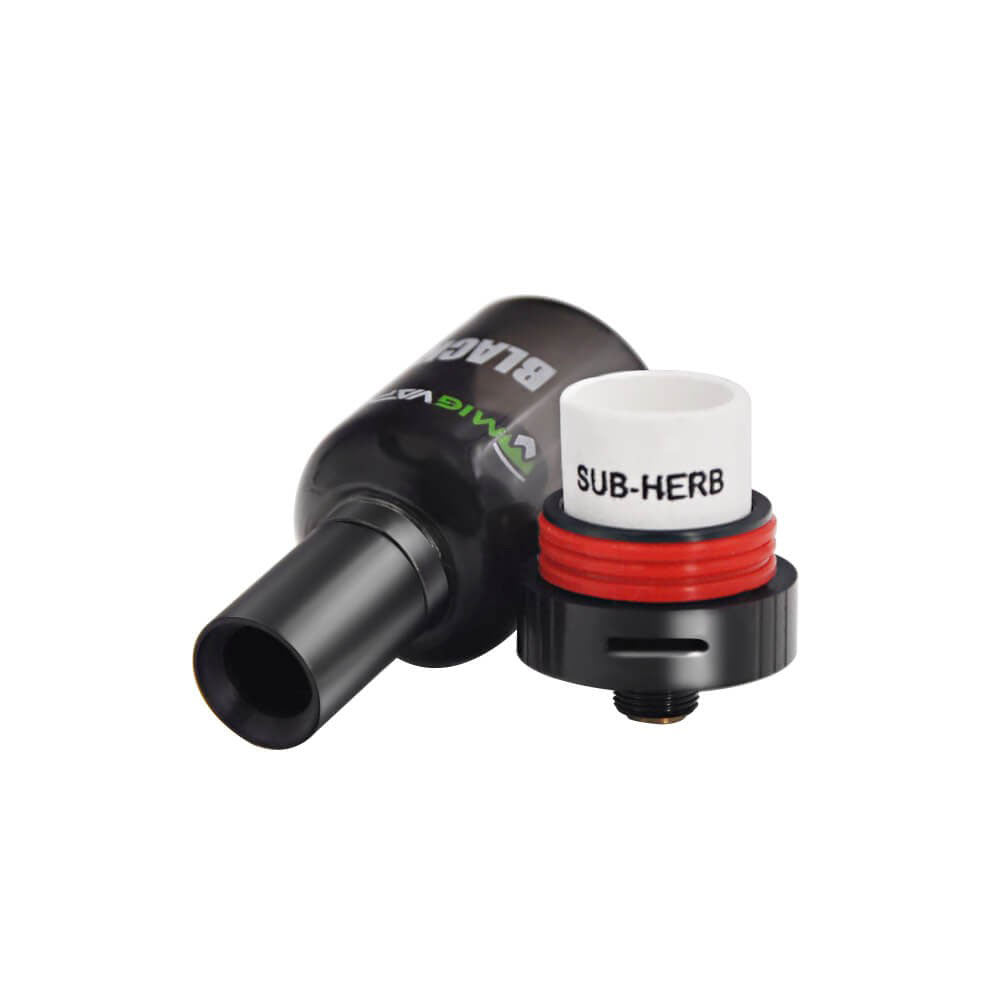 Mig Vapor Black Sub-Herb: The Dry Herb and Dabs Tank by Mig Vapor