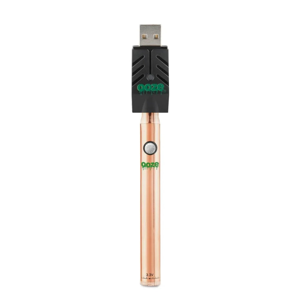 Ooze Slim Pen TWIST 2.0 Battery w/Smart USB Charger for Sale | SlickVapes Ooze Slim Pen TWIST 2.0 Battery w/Smart USB Charger for Sale | SlickVapes