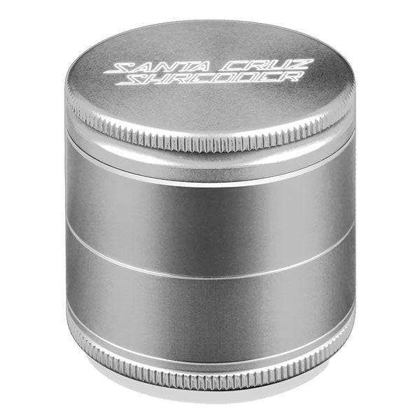 Santa Cruz Shredder Herb Grinder 4-Piece Small – Myxed Up Creations, Glass  Pipes, Vaporizers, E-Cigs, Detox