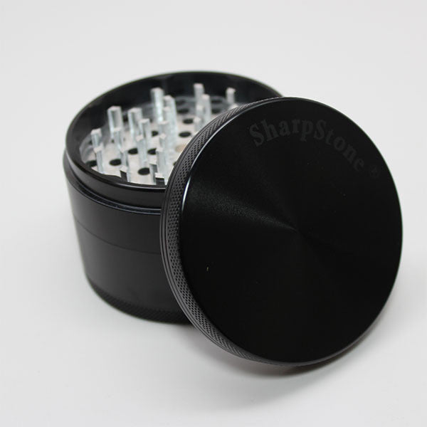 Sharpstone Hard Top Grinder 4 Piece Black / 2.2inch - 3