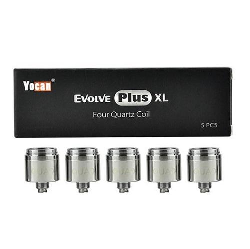 Yocan Evolve Plus XL Quad Quartz Coils